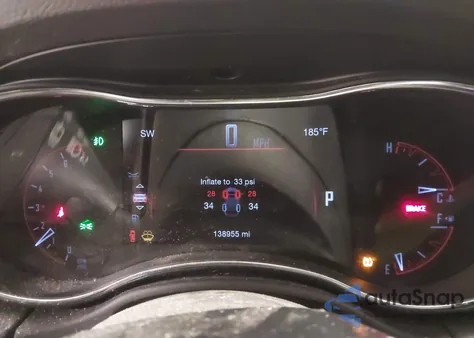 2017 Dodge Durango Gt Awd z USA, uszkodzony, nr VIN 1C4RDJDG0HC726248